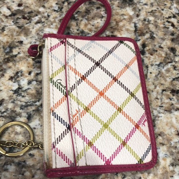 Coach Multicolor Plaid Wristlet - Picture 8 of 8